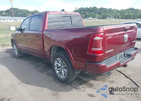 2020 Ram 1500 Laramie 4X4 5'7 Box z USA, uszkodzony, nr VIN 1C6SRFJT4LN365581